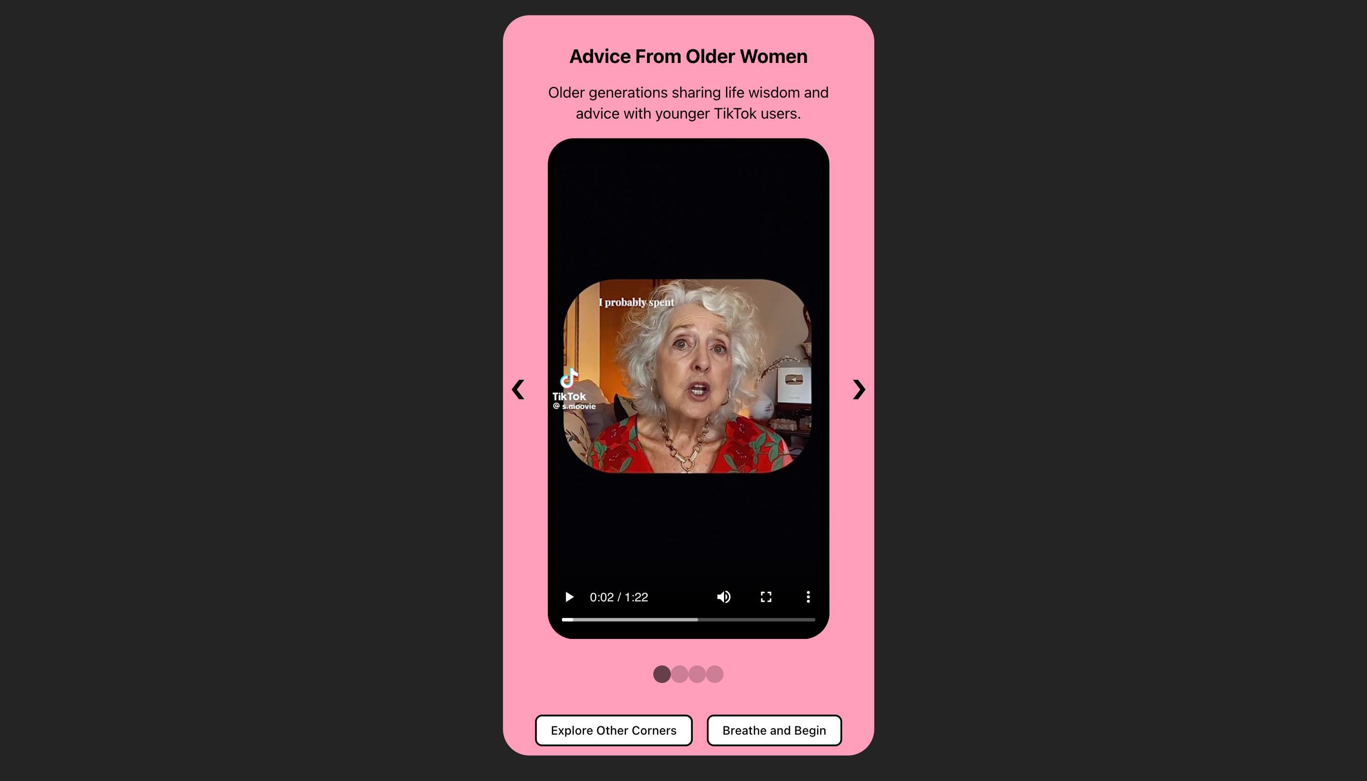 screenshot of project