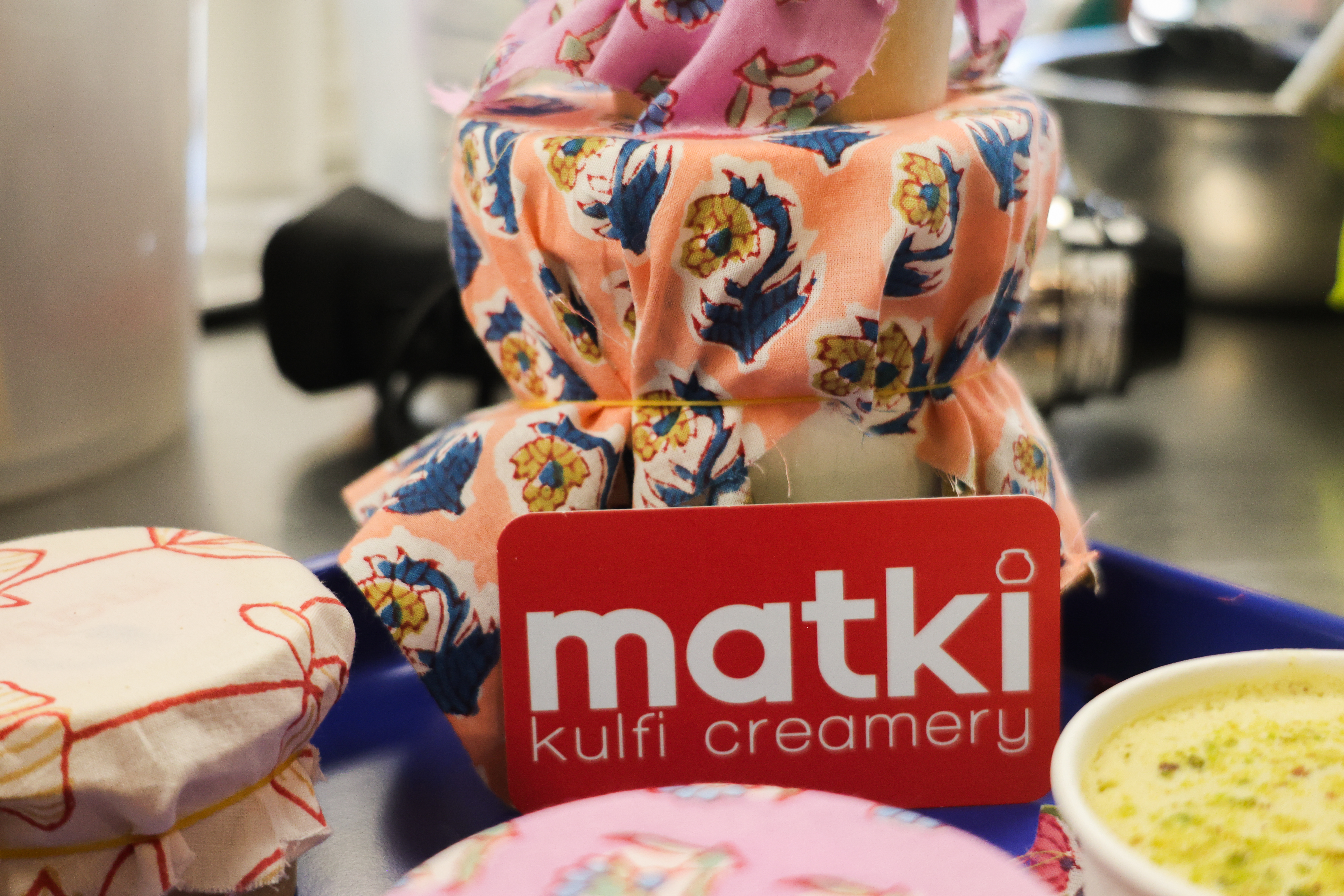 Matki Kulfi kitchen prep